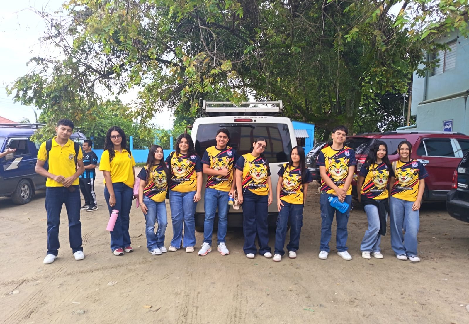 Coral students volunteer as translators at a medical mission